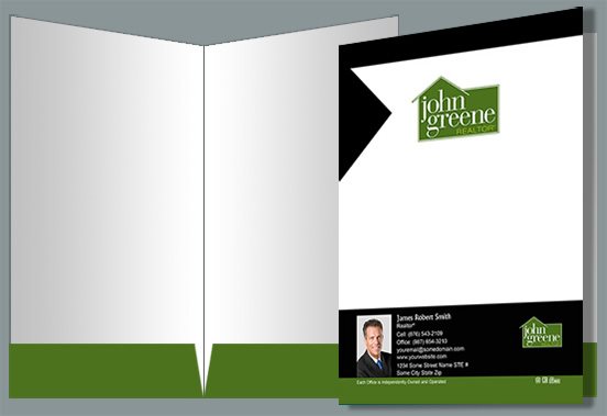 John Greene Realtor Presentation Folders JGR-PF-001