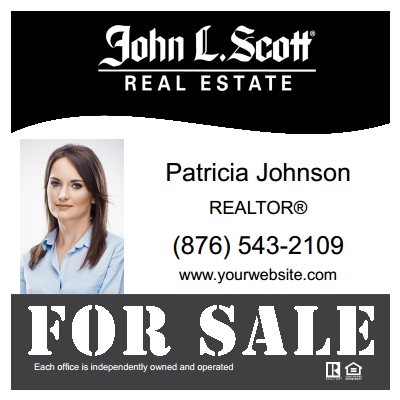 John L Scott Real Estate Yard Signs JLSRE-PAN2424AL-004