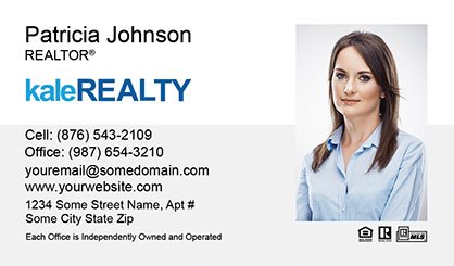 Kale Realty Business Card Template KR-BCL-002