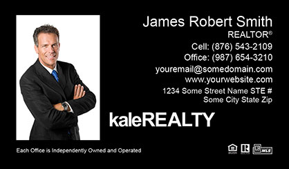 Kale Realty Business Card Template KR-BCM-009