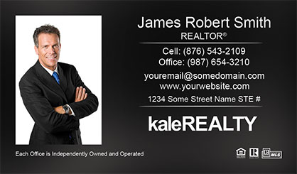 Kale-Realty-Business-Card-Core-With-Full-Photo-TH60-P1-L3-D3-Black