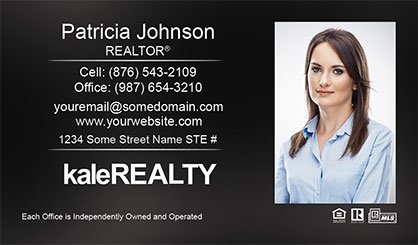 Kale-Realty-Business-Card-Core-With-Full-Photo-TH60-P2-L3-D3-Black