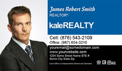 Kale-Realty-Business-Card-Core-With-Full-Photo-TH79-P1-L3-D3-Black-White-Blue