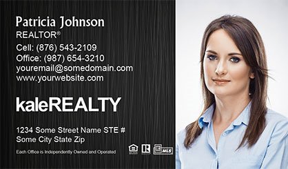 Kale-Realty-Business-Card-Core-With-Full-Photo-TH83-P2-L3-D3-Black-Others