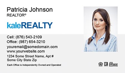 Kale-Realty-Business-Card-Core-With-Medium-Photo-TH51-P2-L1-D1-White-Others