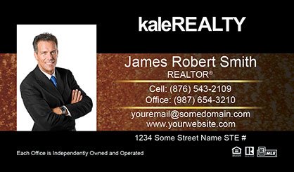 Kale-Realty-Business-Card-Core-With-Medium-Photo-TH60-P1-L3-D3-Black-Others
