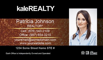 Kale-Realty-Business-Card-Core-With-Medium-Photo-TH60-P2-L3-D3-Black-Others
