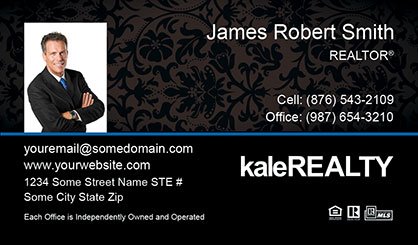 Kale-Realty-Business-Card-Core-With-Small-Photo-TH61-P1-L3-D3-Blue-Black-Others