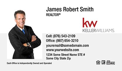 Keller-Williams-Business-Card-Compact-With-Full-Photo-TH1-P1-L1-D1-White-Others