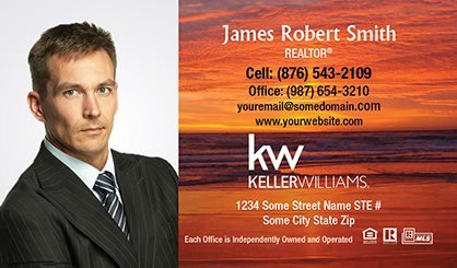 Keller-Williams-Business-Card-Compact-With-Full-Photo-TH24-P1-L3-D3-Sunset