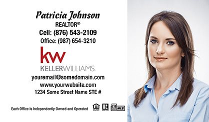 Keller-Williams-Business-Card-Compact-With-Full-Photo-TH36-P2-L1-D1-White