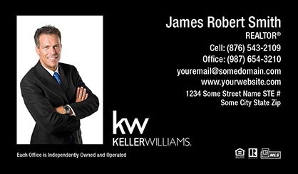 Keller-Williams-Business-Card-Compact-With-Full-Photo-TH5-P1-L3-D3-Black