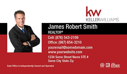 Keller-Williams-Business-Card-Compact-With-Medium-Photo-TH2-P1-L1-D3-Red-Black-White