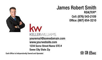 Keller-Williams-Business-Card-Compact-With-Small-Photo-TH6-P1-L1-D1-White