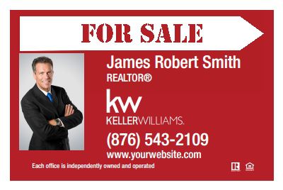 Keller Williams Real Estate Yard Signs KW-PAN1218CPD-001