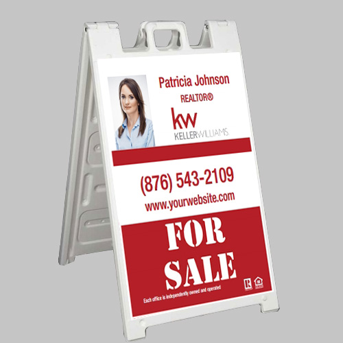 Keller Williams Real Estate Plastic Signs KW-SAFU2418PL-001