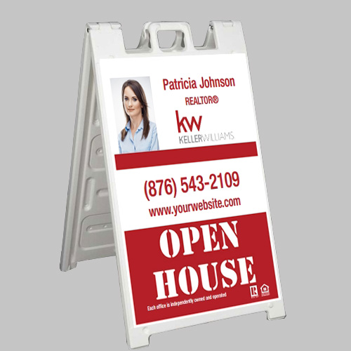 Keller Williams Real Estate Plastic Signs KW-SAFU2418PL-003