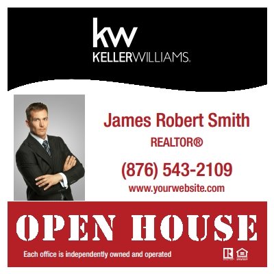 Keller Williams Real Estate Yard Signs KW-PAN2424AL-006
