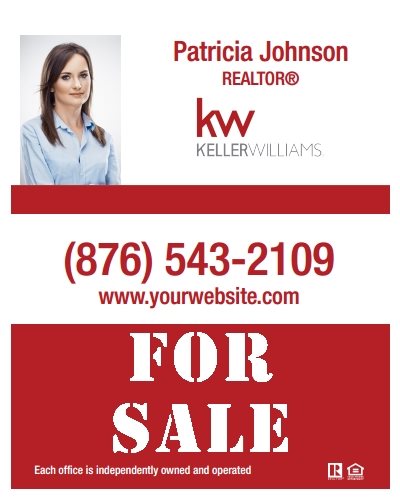 Keller Williams Real Estate Yard Signs KW-PAN3024AL-001