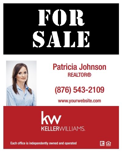 Keller Williams Real Estate Yard Signs KW-PAN3024AL-007