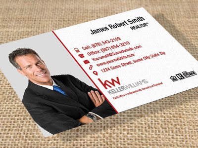 Keller Williams Suede Soft Touch Business Cards KW-BCSUEDE-001