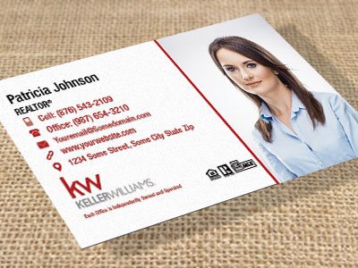 Keller Williams Suede Soft Touch Business Cards KW-BCSUEDE-003