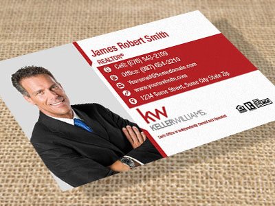 Keller Williams Suede Soft Touch Business Cards KW-BCSUEDE-005