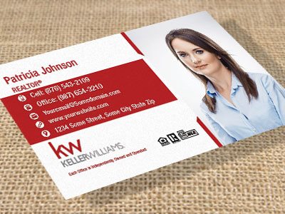 Keller Williams Suede Soft Touch Business Cards KW-BCSUEDE-007