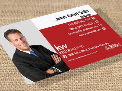 Keller Williams Suede Soft Touch Business Cards KW-BCSUEDE-009