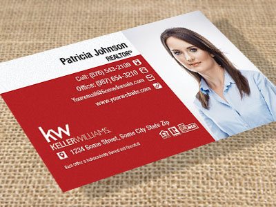 Keller Williams Suede Soft Touch Business Cards KW-BCSUEDE-011