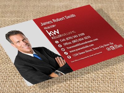 Keller Williams Suede Soft Touch Business Cards KW-BCSUEDE-013