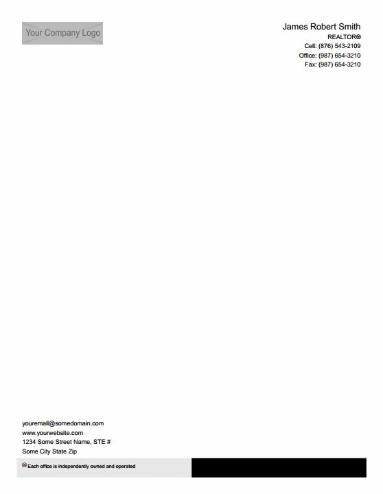 Real Estate Letterheads IRE-LH-007