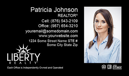LIberty-Realty-Business-Card-Core-With-Full-Photo-TH55-P2-L3-D3-Black