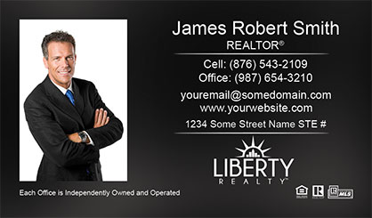 LIberty-Realty-Business-Card-Core-With-Full-Photo-TH60-P1-L3-D3-Black