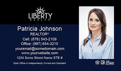 LIberty-Realty-Business-Card-Core-With-Full-Photo-TH65-P2-L3-D3-Blue-Black
