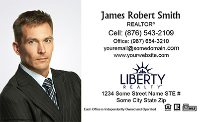 LIberty-Realty-Business-Card-Core-With-Full-Photo-TH71-P1-L1-D1-White
