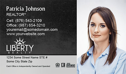 LIberty-Realty-Business-Card-Core-With-Full-Photo-TH75-P2-L3-D1-Black-Others