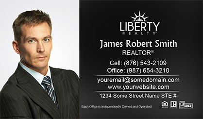 LIberty-Realty-Business-Card-Core-With-Full-Photo-TH77-P1-L3-D3-Black-Others