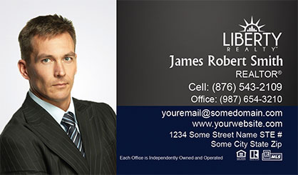 LIberty-Realty-Business-Card-Core-With-Full-Photo-TH78-P1-L3-D3-Black-Blue