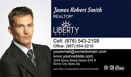 LIberty-Realty-Business-Card-Core-With-Full-Photo-TH79-P1-L3-D3-Black-White-Blue