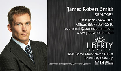 LIberty-Realty-Business-Card-Core-With-Full-Photo-TH83-P1-L3-D3-Black-Others