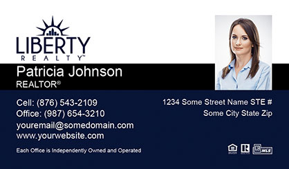 LIberty-Realty-Business-Card-Core-With-Small-Photo-TH52-P2-L1-D3-Blue-Black-White