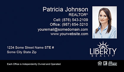LIberty-Realty-Business-Card-Core-With-Small-Photo-TH54-P2-L3-D3-Blue-Black