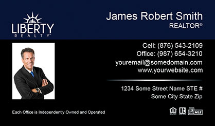 LIberty-Realty-Business-Card-Core-With-Small-Photo-TH60-P1-L3-D3-Blue-Black