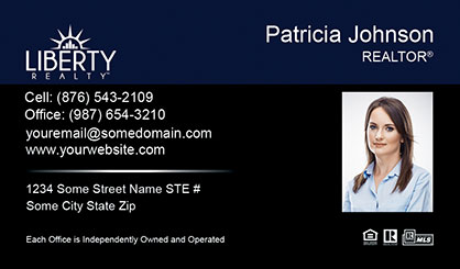 LIberty-Realty-Business-Card-Core-With-Small-Photo-TH60-P2-L3-D3-Blue-Black