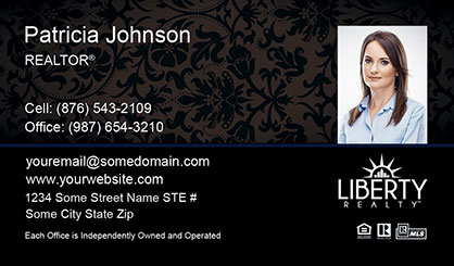 LIberty-Realty-Business-Card-Core-With-Small-Photo-TH61-P2-L3-D3-Blue-Black-Others