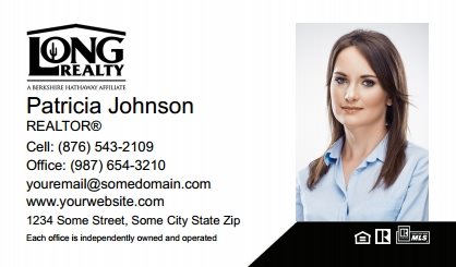Long Realty Business Cards LRC-BC-005