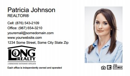 Long Realty Business Cards LRC-BC-009