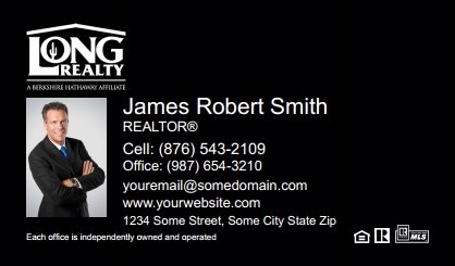 Long-Realty-Business-Card-Compact-With-Small-Photo-TH28B-P1-L3-D3-Black
