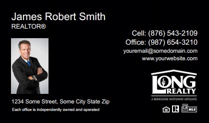 Long-Realty-Business-Card-Compact-With-Small-Photo-TH29B-P1-L3-D3-Black